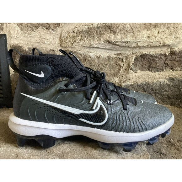 Nike Alpha Huarache NXT MCS Black Mens Sz 11.5 Baseball Cleats DJ6519-010 New - Picture 4 of 7